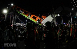 Mexico tiếp tục hỗ trợ các nạn nhân vụ sập đường sắt trên cao