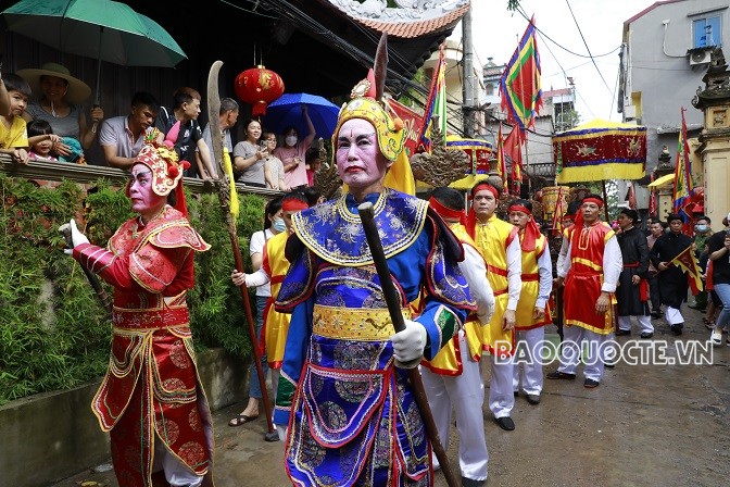 Hội vật Cầu nước làng Vân - lễ hội ‘độc nhất vô nhị’ miền Kinh Bắc