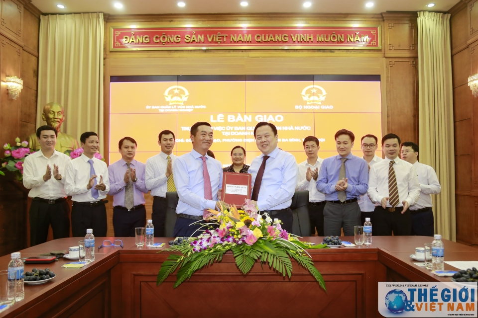 Bộ Ngoại giao bàn giao lại tòa nhà số 8 Khúc Hạo le ban giao toa nha so 8 khuc hao