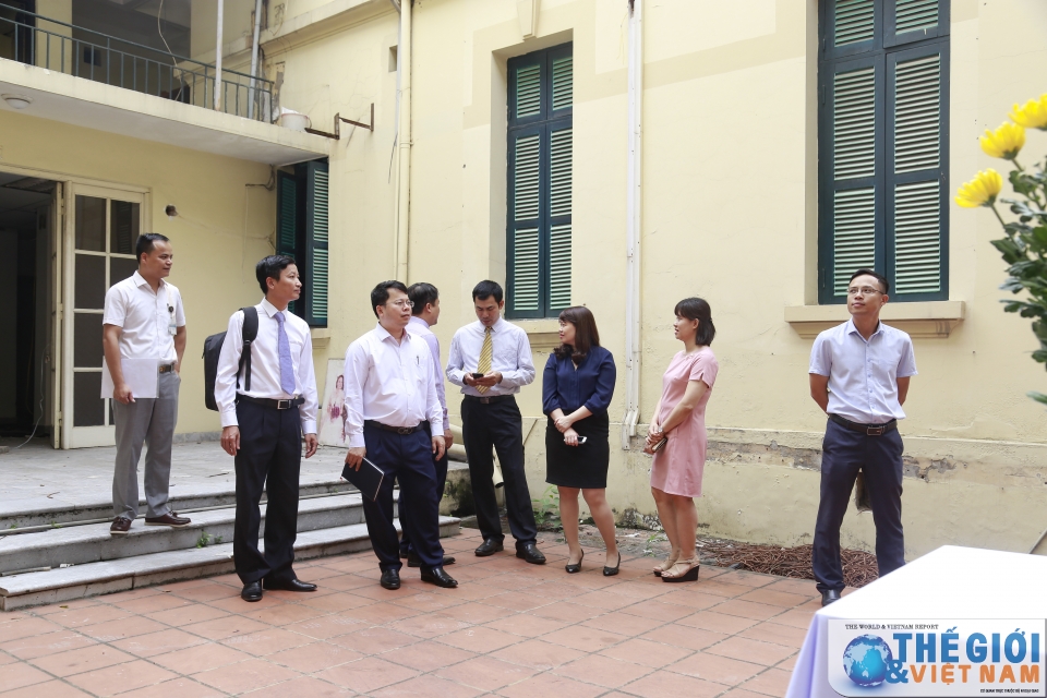 Bộ Ngoại giao bàn giao lại tòa nhà số 8 Khúc Hạo le ban giao toa nha so 8 khuc hao