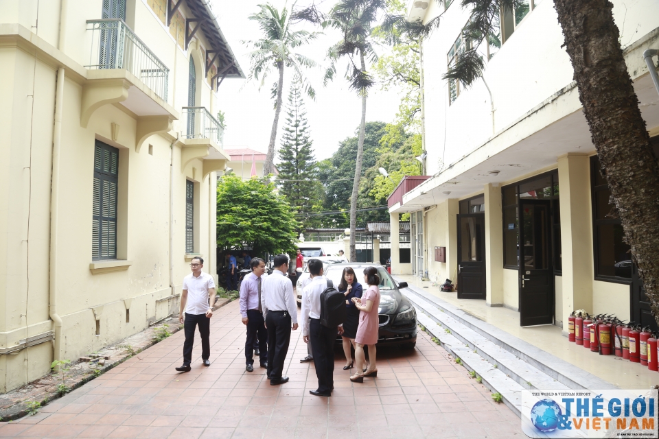 Bộ Ngoại giao bàn giao lại tòa nhà số 8 Khúc Hạo le ban giao toa nha so 8 khuc hao