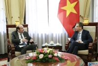 Thứ trưởng Ngoại giao Đặng Minh Khôi tiếp Đại sứ Thổ Nhĩ Kỳ và Đại sứ Israel  
