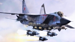 Máy bay đánh chặn MiG-31 của Nga được trang bị tên lửa cận chiến