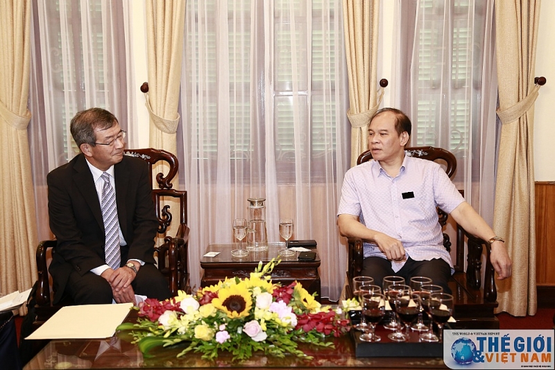 le trao giay chap nhan lanh su cho tong lanh su nhat ban tai tpho chi minh