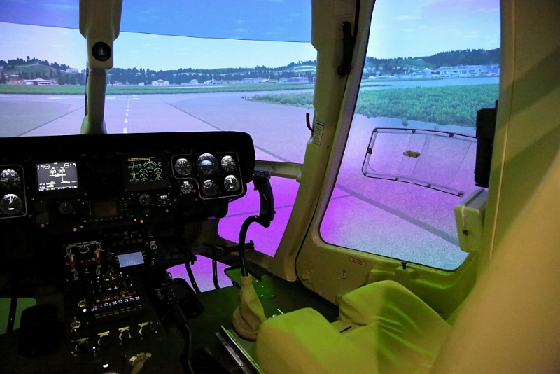 he thong mo phong dao tao phi cong truc thang ansat nhan duoc chung chi quoc te