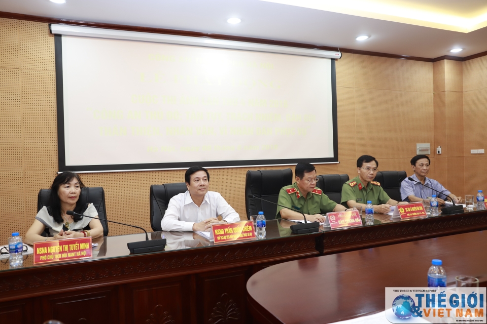 ha noi phat dong cuoc thi va trien lam anh ve chu de cong an thu do