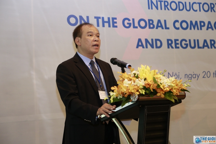 Hội nghị phổ biến Thỏa thuận toàn cầu về Di cư hợp pháp, an toàn và trật tự hoi nghi pho bien thoa thuan toan cau ve di cu hop phap an toan va trat tu