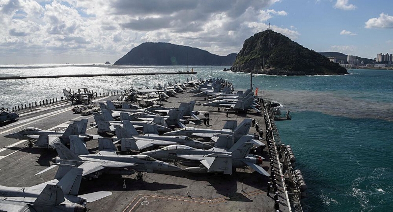 han quoc sua soan tu dong tau san bay dau tien