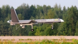 UAV hạng nặng của Nga lần đầu được thử nghiệm tại sân bay dã chiến