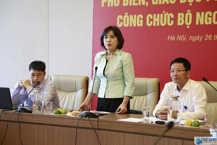 hoi nghi pho bien giao duc phap luat nam 2019 cho can bo bo ngoai giao