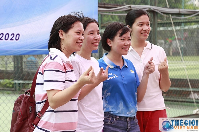 cong doan bo ngoai giao to chuc le be mac giai the thao phong trao nam 2020