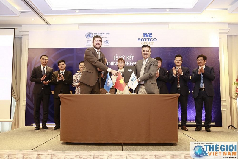 tro ly bo truong ngoai giao du le ky thoa thuan hop tac giua lien hop quoc va tap doan sovico