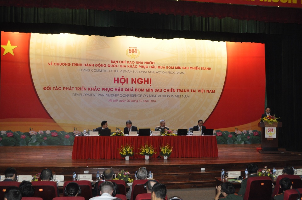 Khánh thành Trung tâm Hành động bom mìn quốc gia Việt Nam khanh thanh trung tam hanh dong bom min quoc gia viet nam
