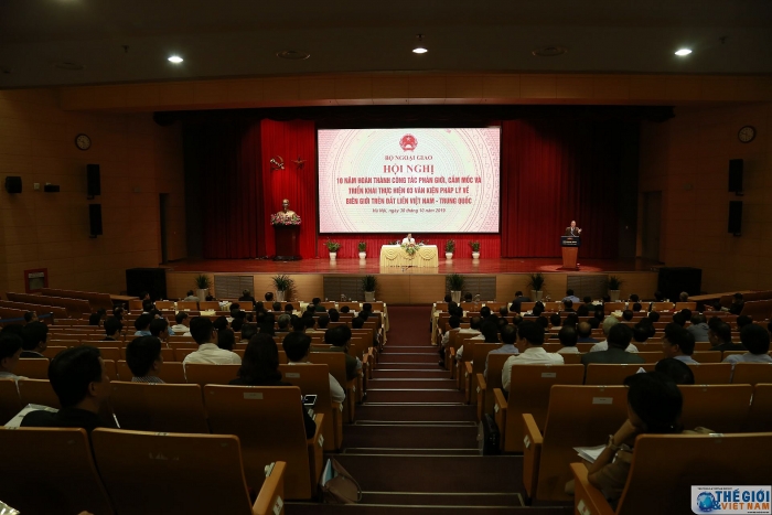 tong ket 10 nam hoan thanh cong tac phan gioi cam moc viet trung