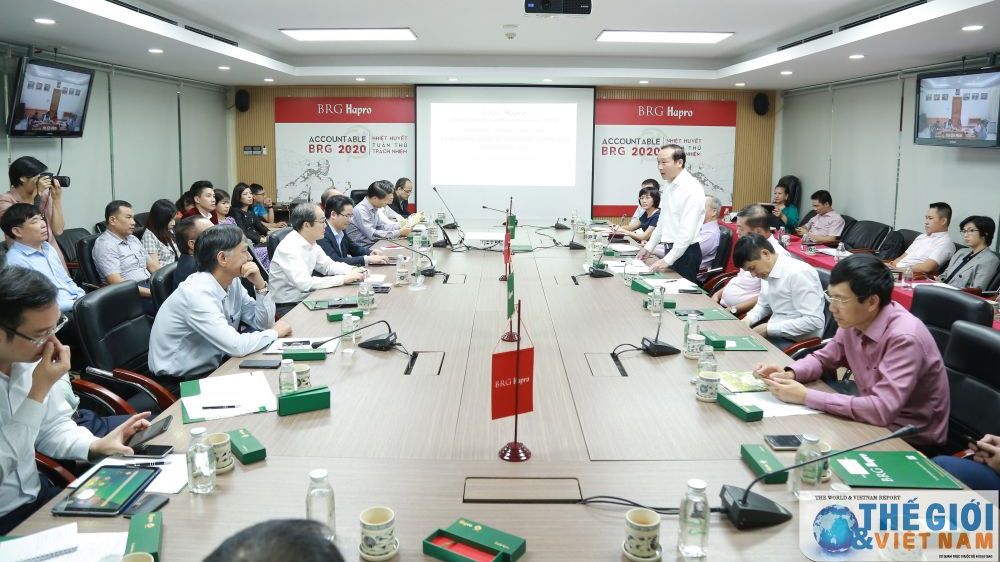 doan truong co quan dai dien viet nam o nuoc ngoai lam viec tai tong cong ty hapro