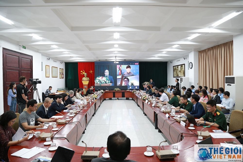 hoc vien ngoai giao dong to chuc buoi thuyet trinh cua bo truong bo ngoai giao na uy