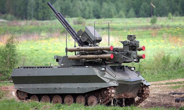 Lục quân Nga sẽ được trang bị robot chiến đấu Uran-9 Lục quân Nga sẽ được trang bị robot chiến đấu Uran-9