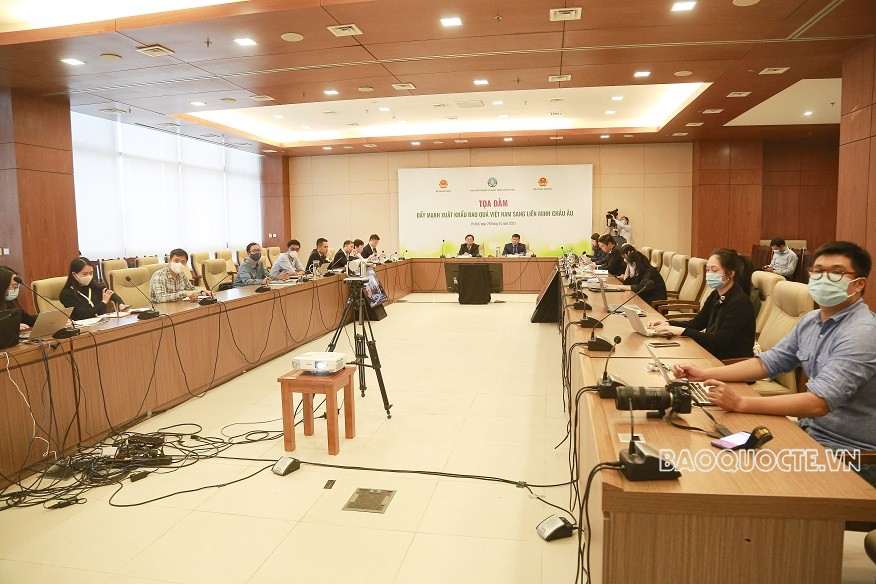 Tọa đàm Đẩy mạnh xuất khẩu rau quả Việt Nam sang Liên minh Châu Âu Tọa đàm Đẩy mạnh xuất khẩu rau quả Việt Nam sang Liên minh Châu Âu