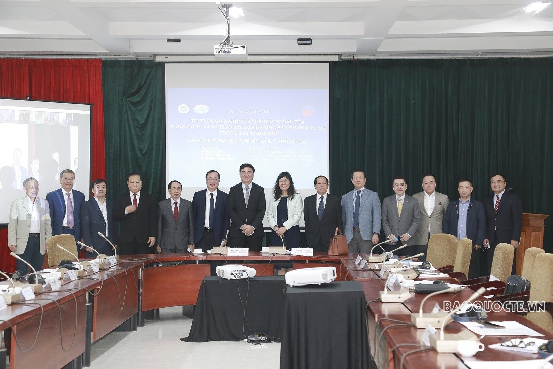 Hội thảo khoa học“Tư tưởng và chính sách đối ngoại của Đảng Cộng sản Việt Nam, Đảng Cộng sản Trung Quốc trong bối cảnh mới”