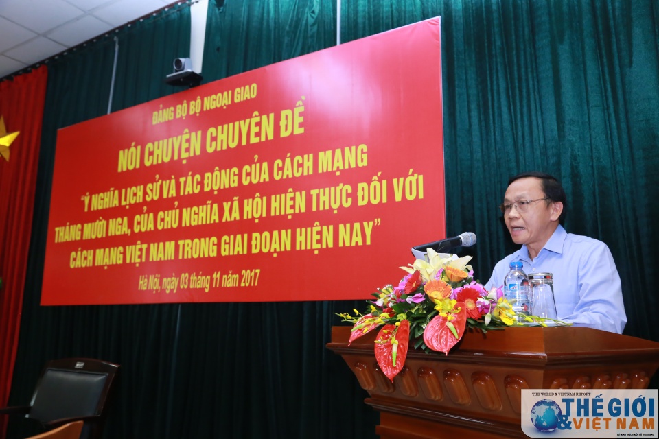 noi chuyen chuyen de ve y nghia va tac dong cua cach mang thang muoi nga