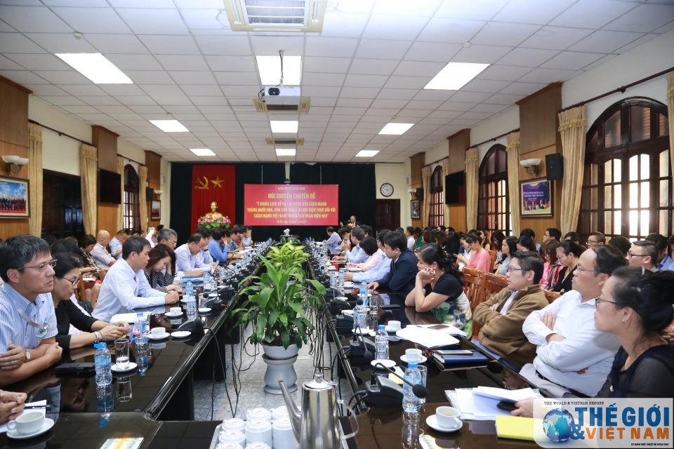 noi chuyen chuyen de ve y nghia va tac dong cua cach mang thang muoi nga