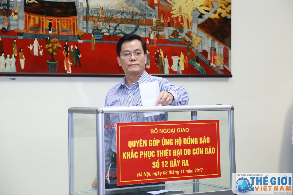 bo ngoai giao quyen gop ung ho dong bao cac tinh khac phuc hau qua thien tai