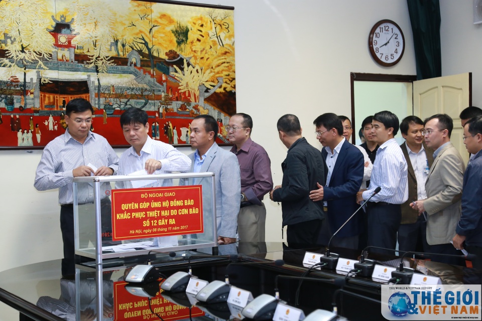 bo ngoai giao quyen gop ung ho dong bao cac tinh khac phuc hau qua thien tai
