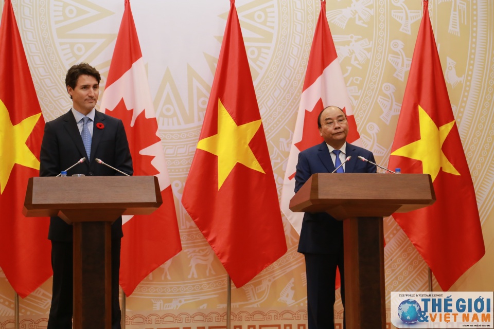Tuyên bố chung Việt Nam - Canada tuyen bo chung viet nam canada