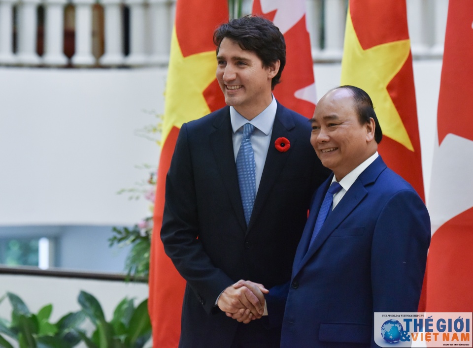Tuyên bố chung Việt Nam - Canada tuyen bo chung viet nam canada