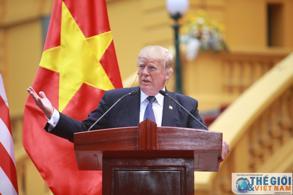 Nhà Trắng hoan nghênh kết quả chuyến thăm Việt Nam của Tổng thống Trump nha trang hoan nghenh ket qua chuyen tham viet nam cua tong thong trump