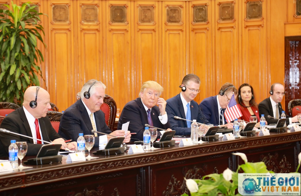 thu tuong nguyen xuan phuc hoi kien tong thong hoa ky donald trump