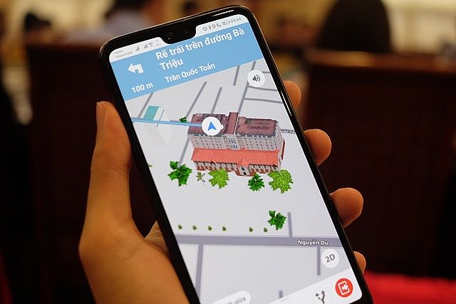 bo tttt ra mat ung dung ban do so 4d thuan viet dau tien tai viet nam