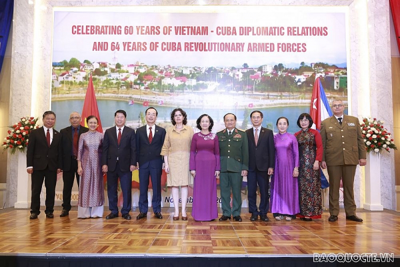 Lãnh đạo Bộ Ngoại giao dự Lễ kỷ niệm 60 năm thiết lập quan hệ ngoại giao Việt Nam-Cuba