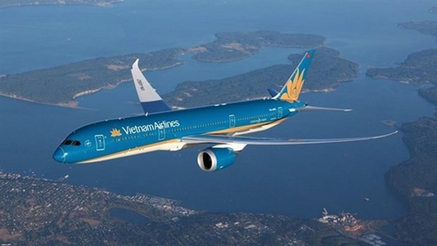 A Vietnam Airlines aircraft. (Photo: VNA)