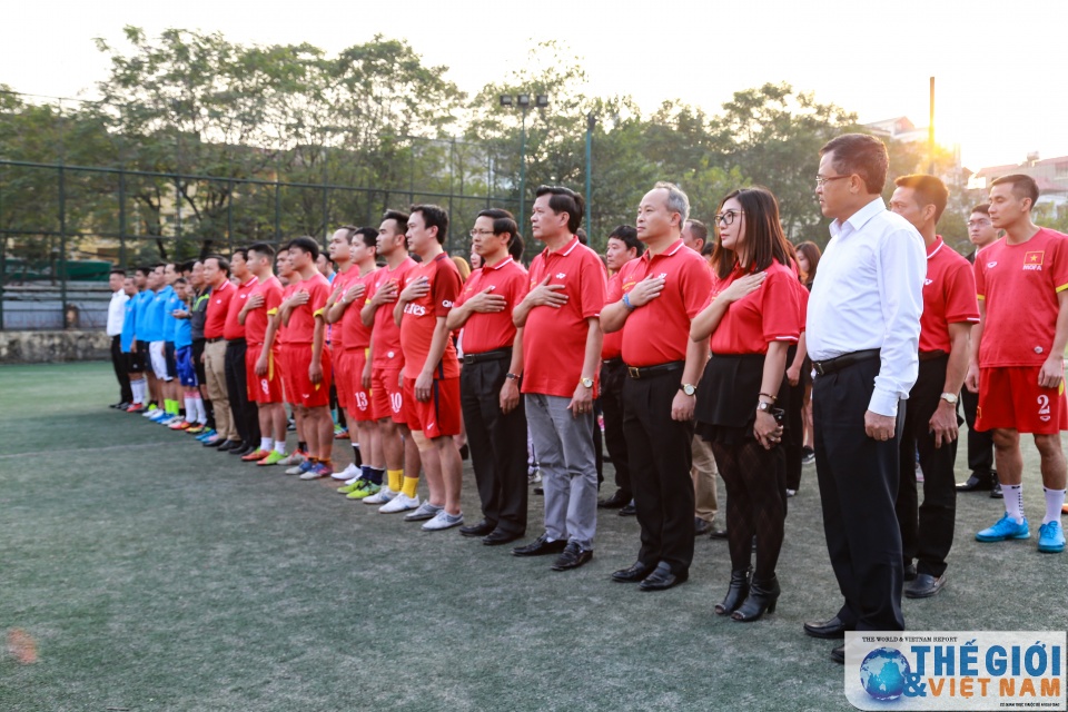 Bộ Ngoại giao Việt - Lào tổ chức giao lưu thể thao hữu nghị bo ngoai giao viet lao to chuc giao luu the thao huu nghi