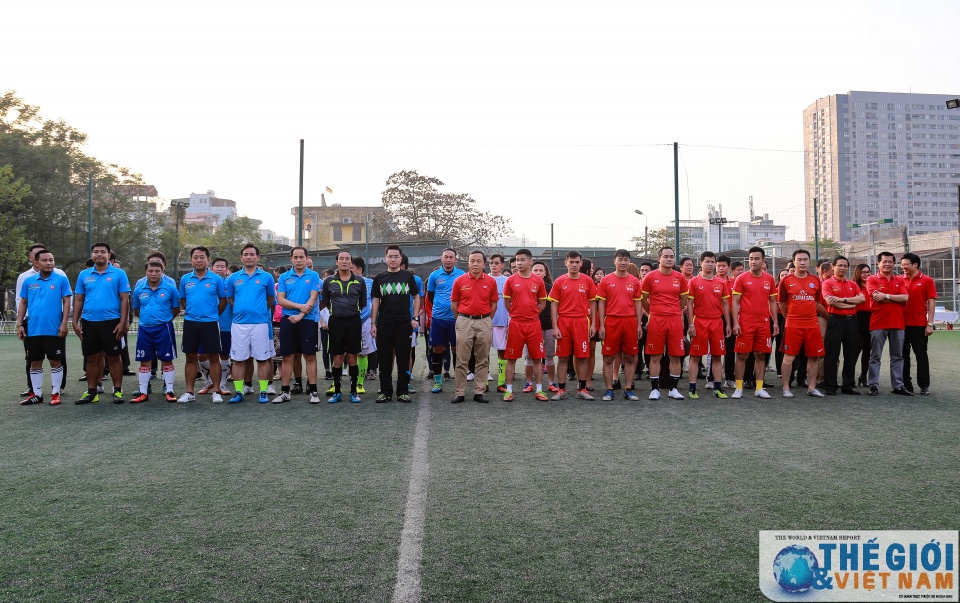 Bộ Ngoại giao Việt - Lào tổ chức giao lưu thể thao hữu nghị bo ngoai giao viet lao to chuc giao luu the thao huu nghi