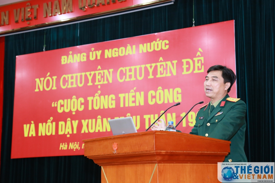 Nói chuyện chuyên đề về ý nghĩa của cuộc Tổng tiến công và nổi dậy Xuân Mậu Thân 1968 noi chuyen chuyen de ve y nghia cua cuoc tong tien cong va noi day xuan mau than 1968