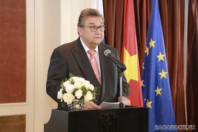 Lãnh đạo Bộ Ngoại giao dự tiệc chiêu đãi nhân kỷ niệm Quốc khánh Phần Lan