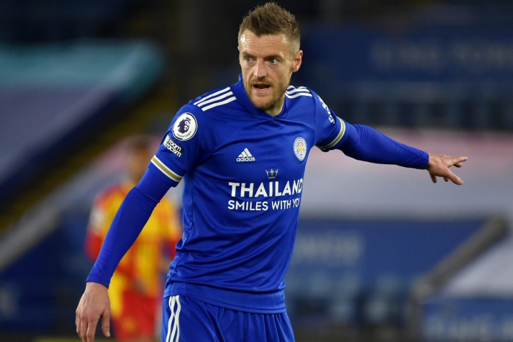 Đồng hạng 8. Jamie Vardy (Leicester) – 13 bàn