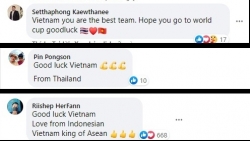 Trận Việt Nam vs UAE: Cổ động viên khắp châu Á gửi lời 'có cánh' đến thầy trò HLV Park Hang Seo