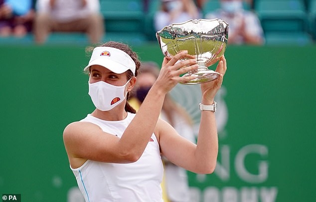 Johanna Konta tay vợt nữ số 1 của Anh phải rời Wimbledon vì Covid-19