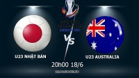 Link xem trực tiếp U23 Nhật Bản vs U23 Australia (20h00 ngày 18/6) tranh hạng ba AFC U23 Asian Cup 2022