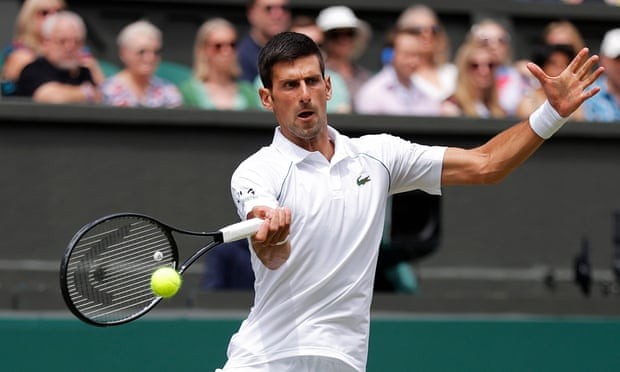 Novak Djokovic có hành trình tương đối dễ dàng tại Wimbledon năm nay. (Nguồn: The Guardian) Novak Djokovic có hành trình tương đối dễ dàng tại Wimbledon năm nay. (Nguồn: The Guardian)