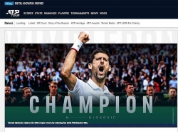 Truyền thông thế giới ấn tượng với chức vô địch Wimbledon 2021 của Djokovic