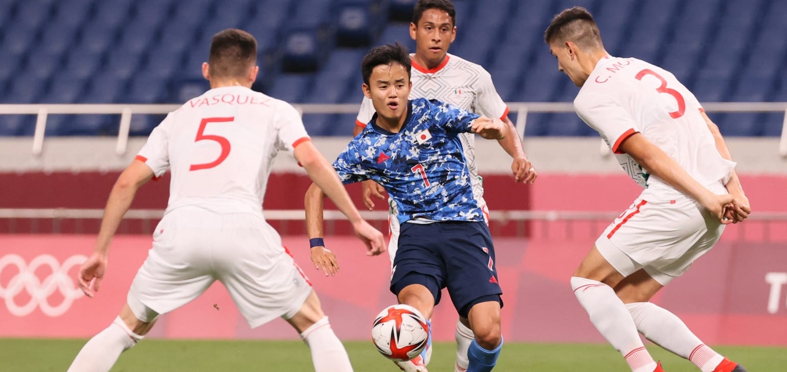 U23 Nhật Bản đang thi đấu với quyết tâm và phong độ tuyệt vời. (Nguồn: AFC)