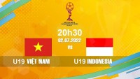Link xem trực tiếp U19 Việt Nam vs U19 Indonesia (20h30 ngày 2/7) giải vô địch U19 Đông Nam Á 2022