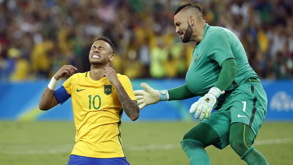 Neymar giúp Brazil chinh phục thành công tấm huy chương vàng Olympic đầu tiên ngay trên sân nhà. (Nguồn: Eurosports)