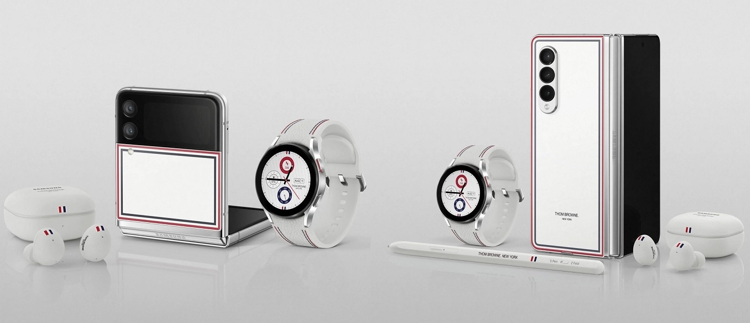 Bộ sưu tập Z Fold3 và Z Flip3 Thom Browne Edition giới hạn (Nguồn: Samsung