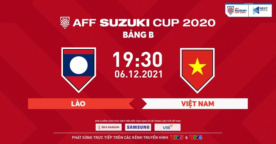 link xem truc tiep viet nam vs lao 19h30 ngay 612 aff cup 2020 ra quan thang loi