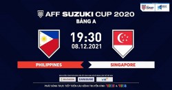 Link xem trực tiếp Philippines vs Singapore 19h30 ngày 8/12 AFF Cup 2020